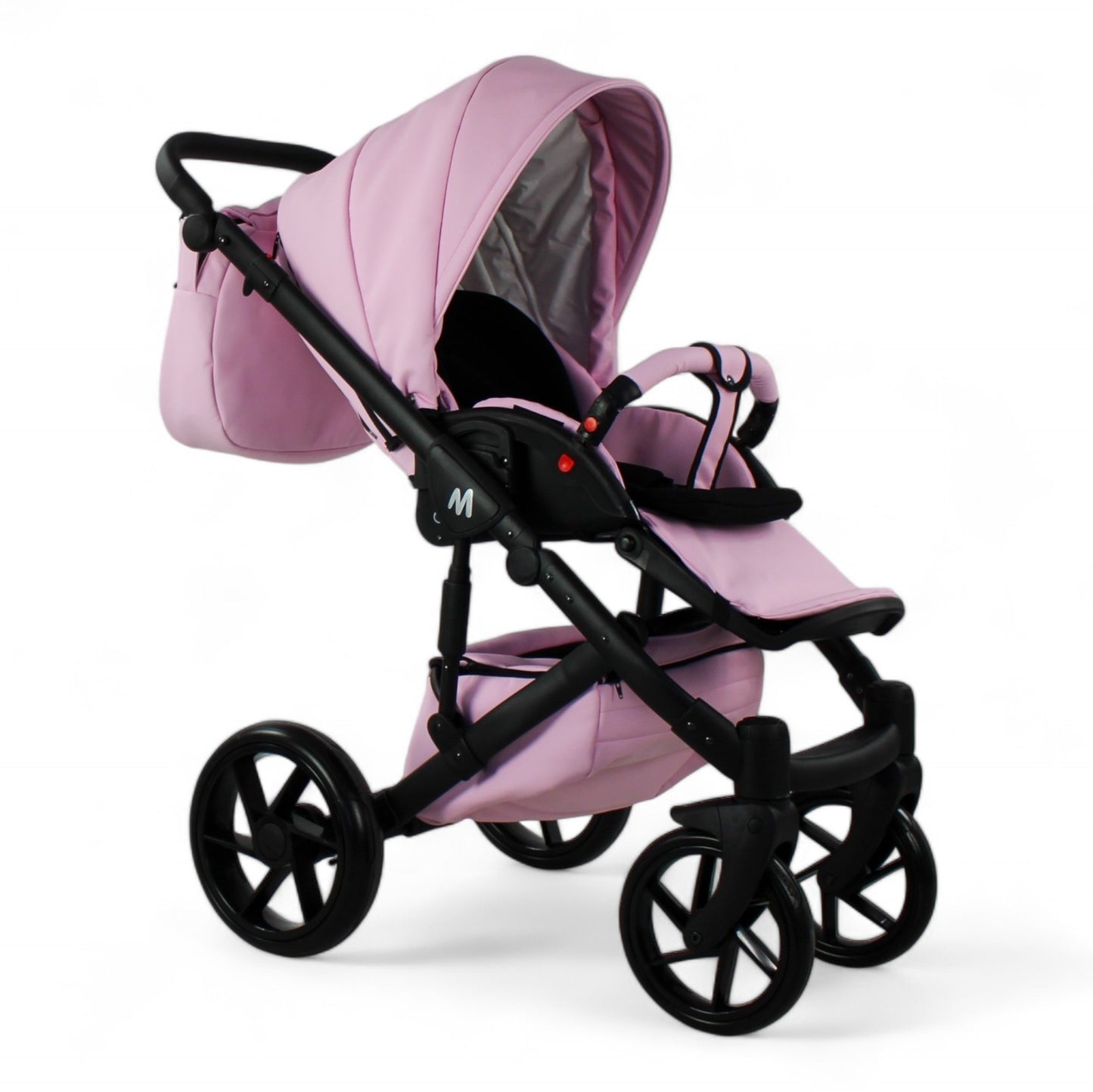 MOMMO AAA Kinderwagen 2in1 Karamell Ökoleder