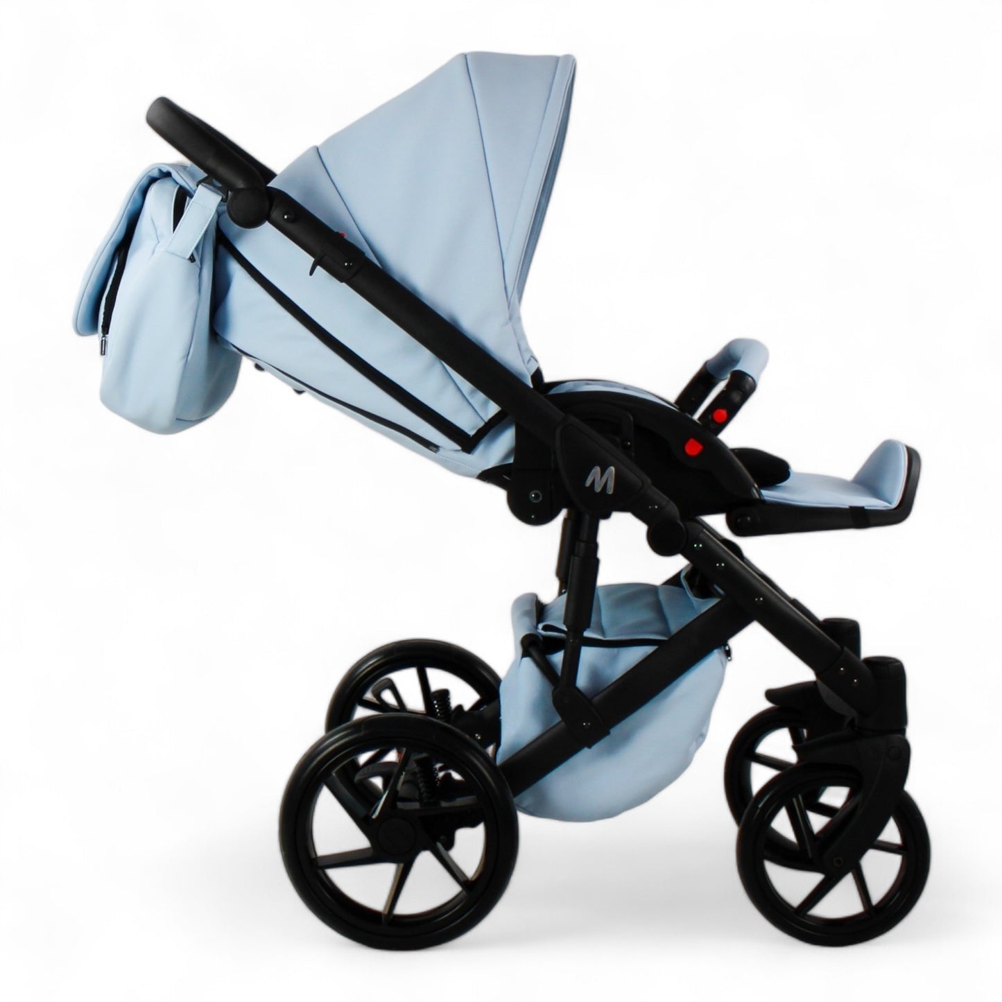 MOMMO AAA Kinderwagen 2in1 Karamell Ökoleder