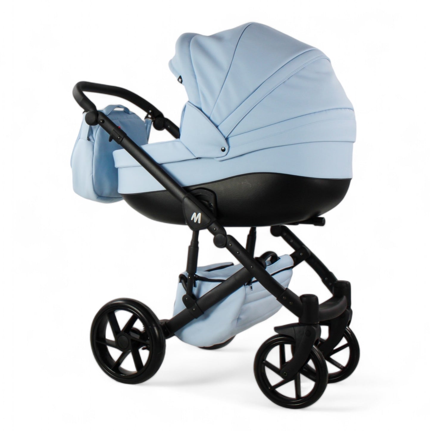 MOMMO AAA Kinderwagen 2in1 Karamell Ökoleder