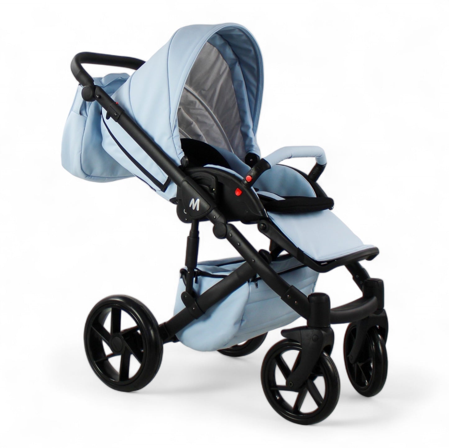 MOMMO AAA Kinderwagen 2in1 Karamell Ökoleder