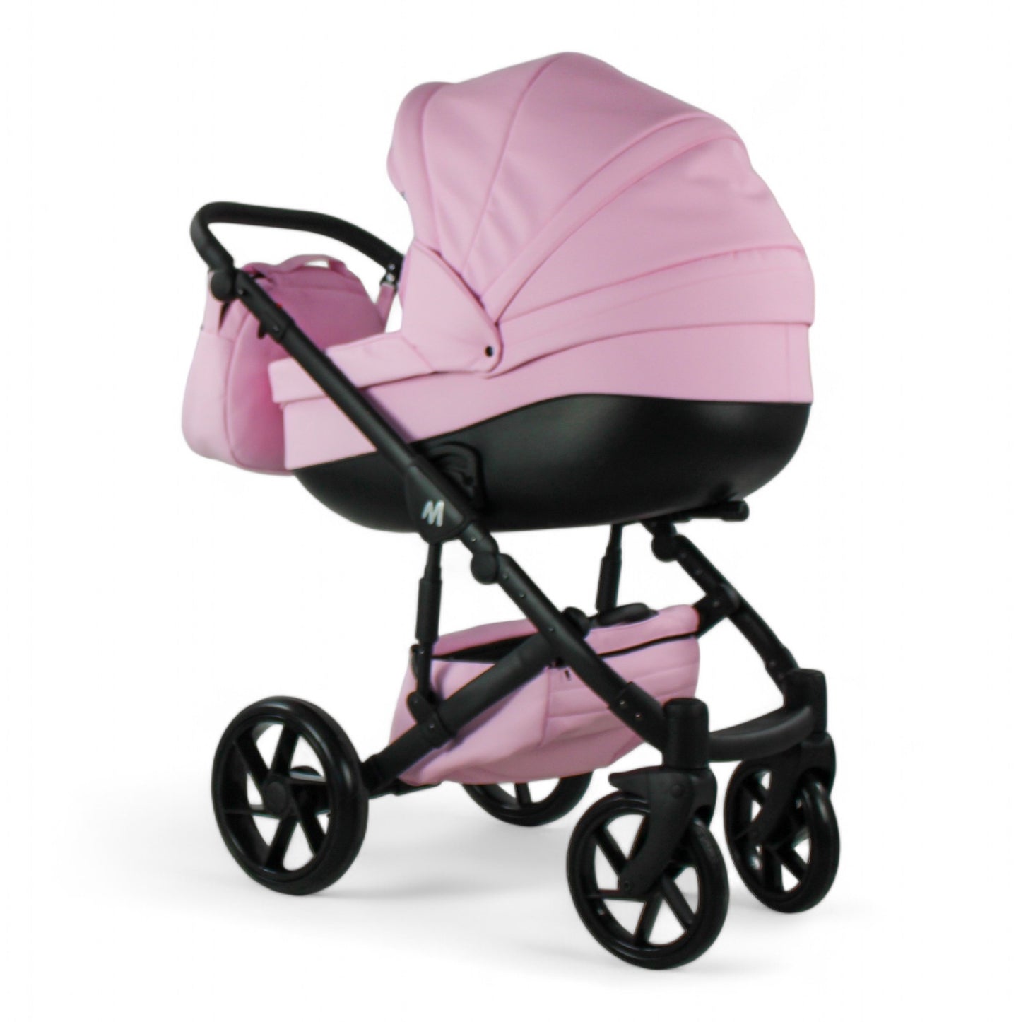MOMMO AAA Kinderwagen 2in1 Karamell Ökoleder