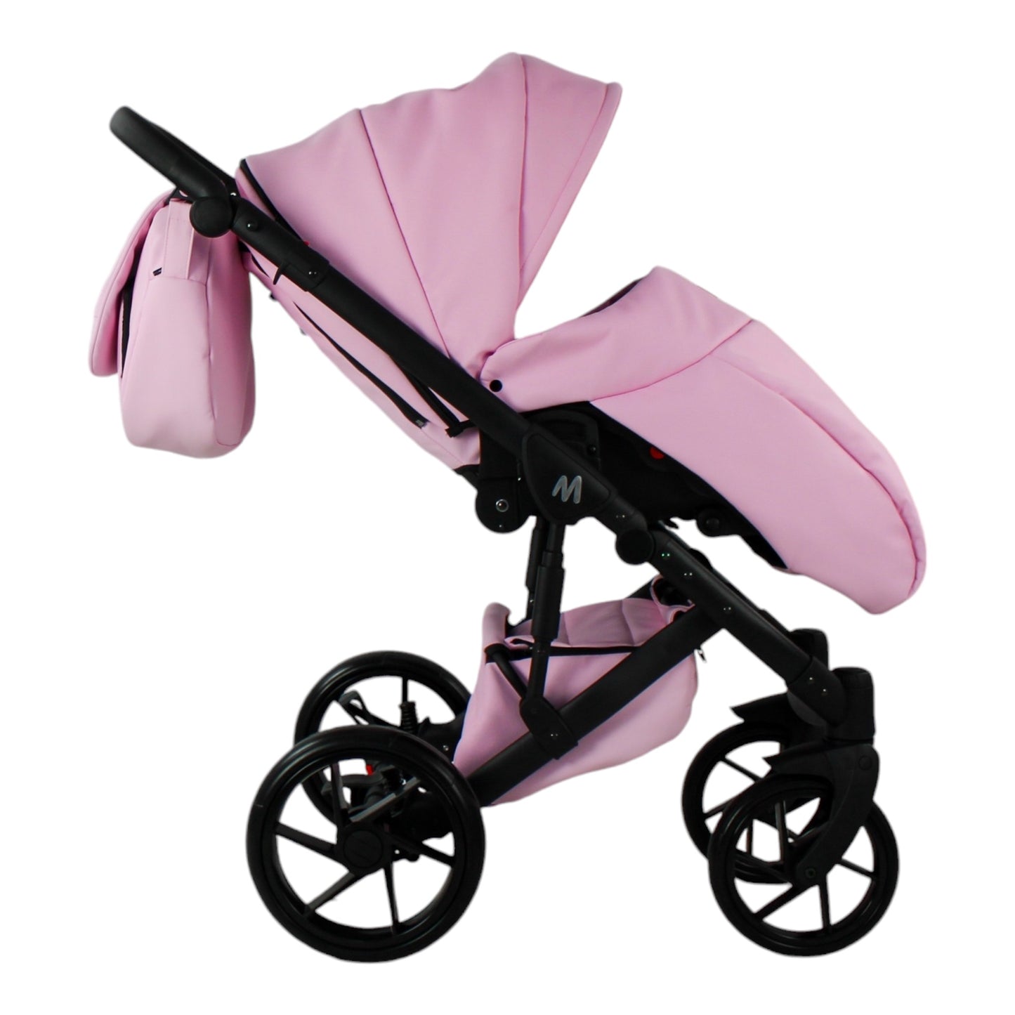 MOMMO AAA Baby Stroller 2in1/3in1/4in1 Eco Leather