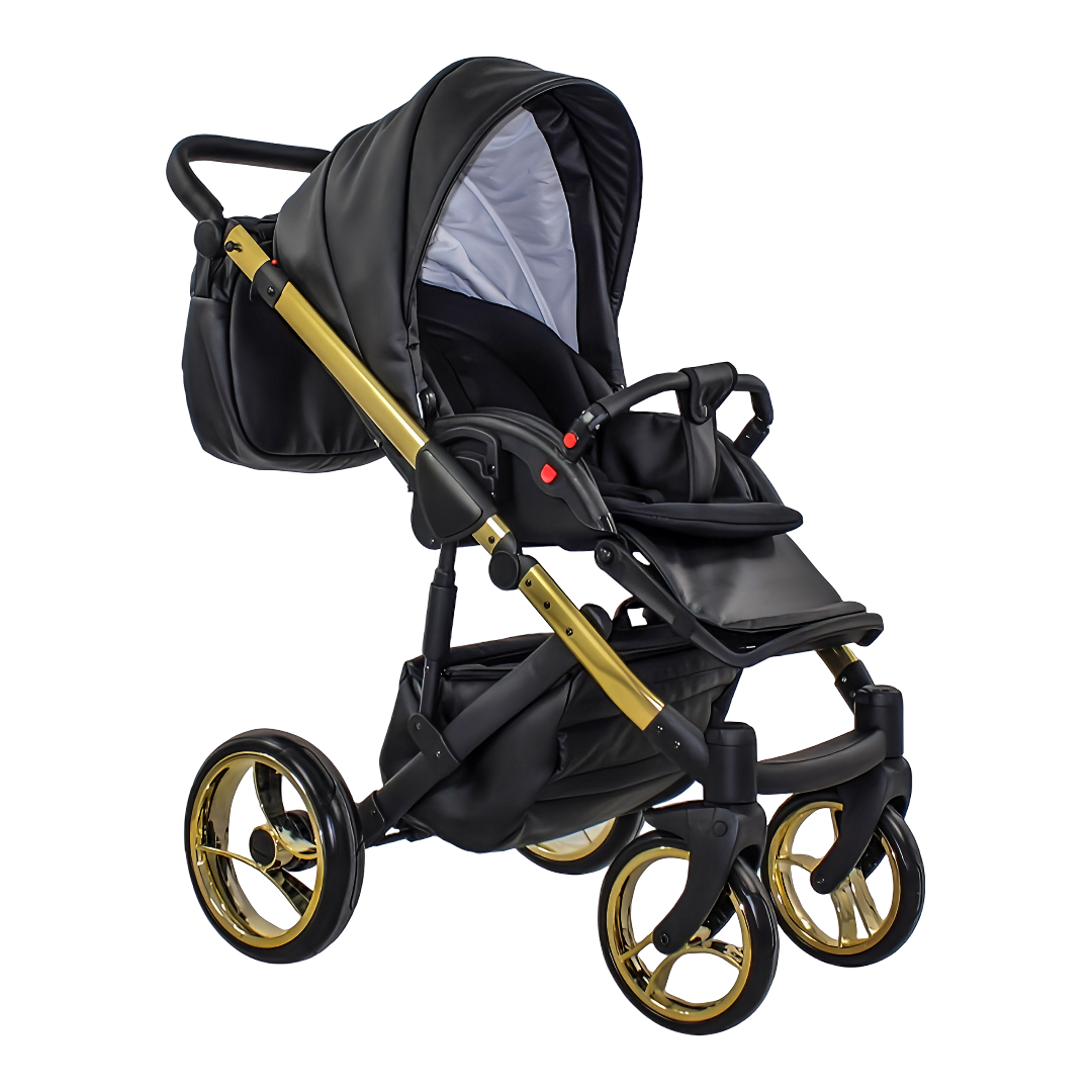 MOMMO AAA Baby Stroller 2in1/3in1/4in1 Eco Leather