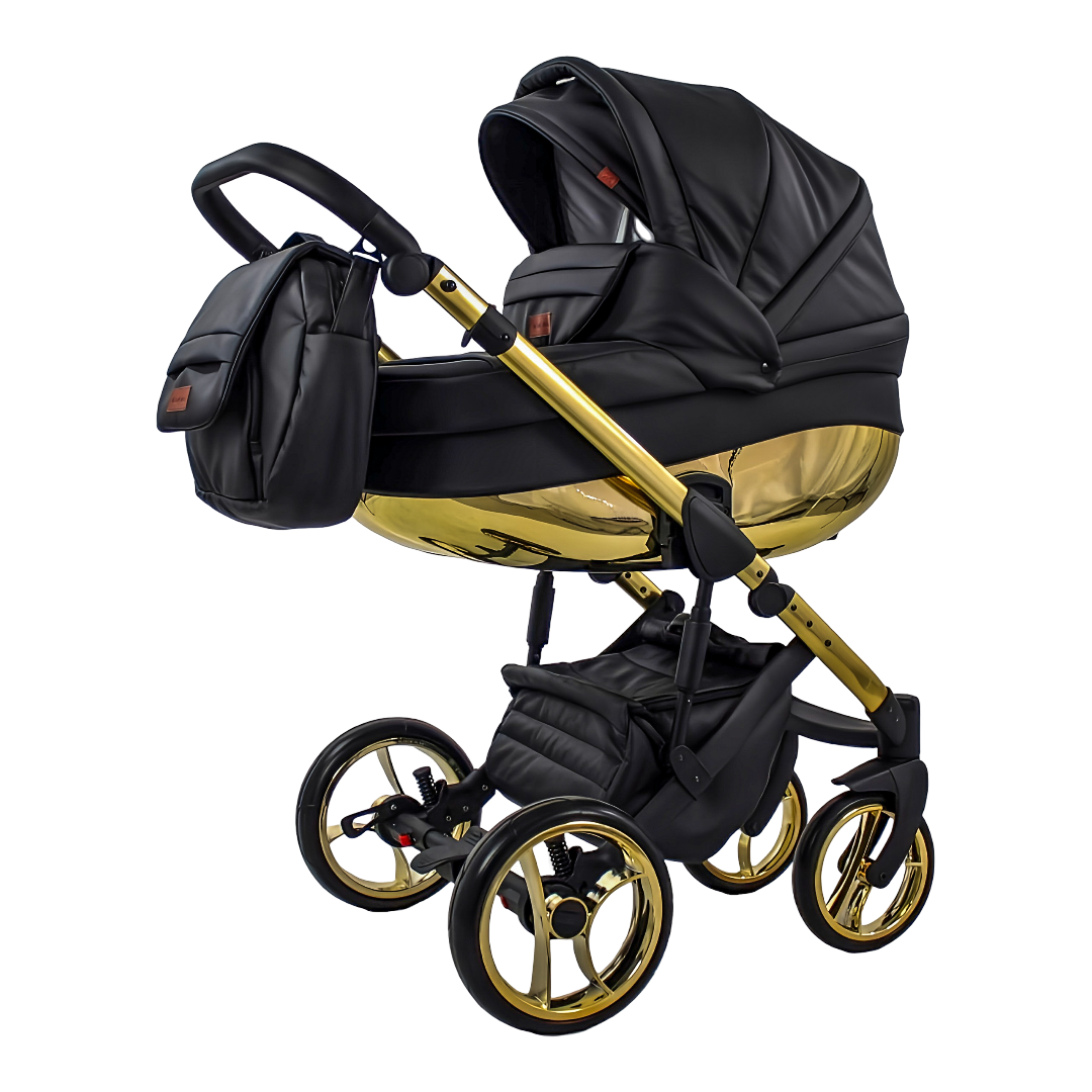 MOMMO AAA Baby Stroller 2in1/3in1/4in1 Eco Leather