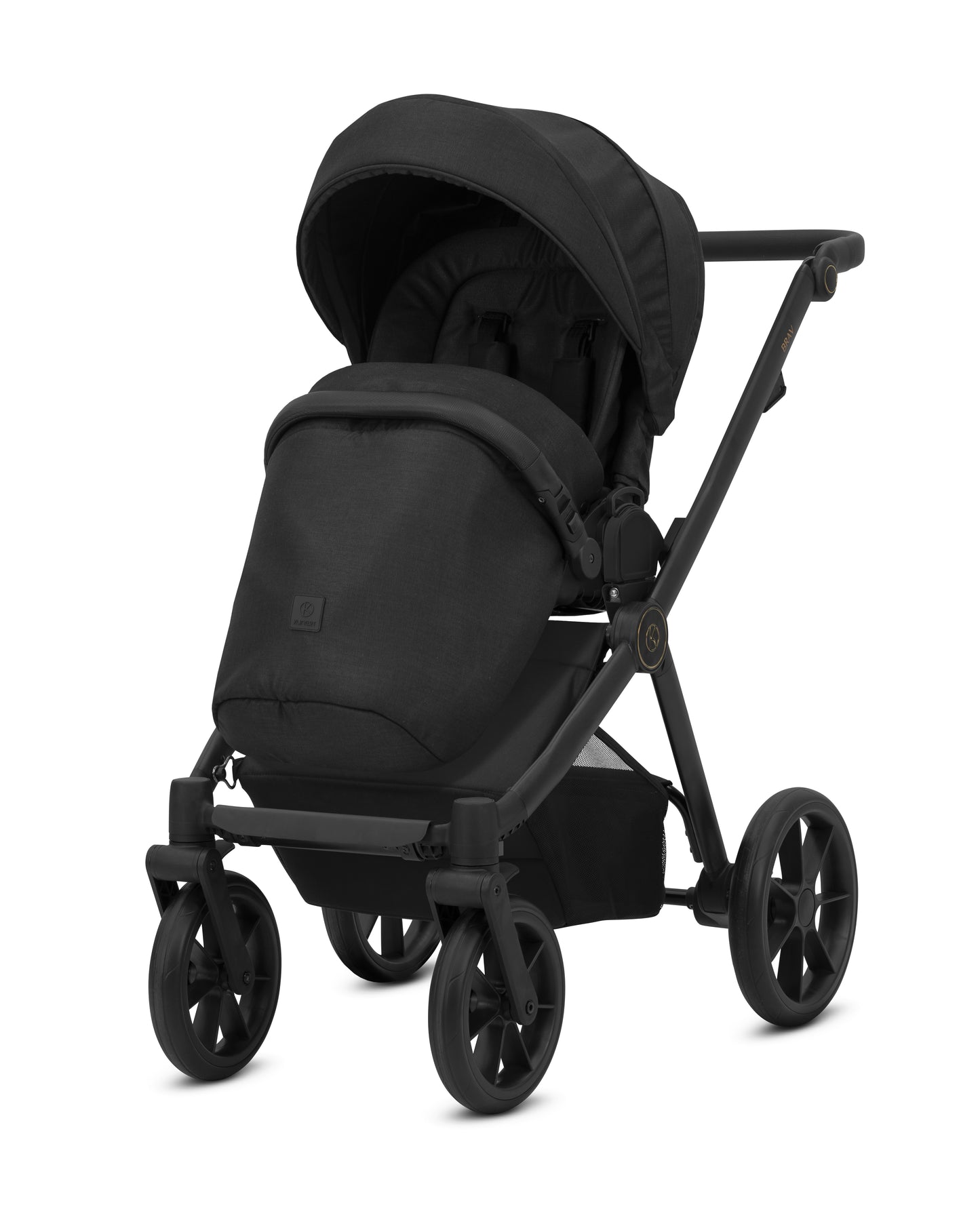 Kunert Brav Baby stroller 3in1 Luxurious Black